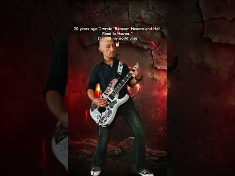 Between Heaven and hell “road to heaven ” #seo #speedmetal #heavymetal #powermetal by Morgan Valent Darkness White - Album Art