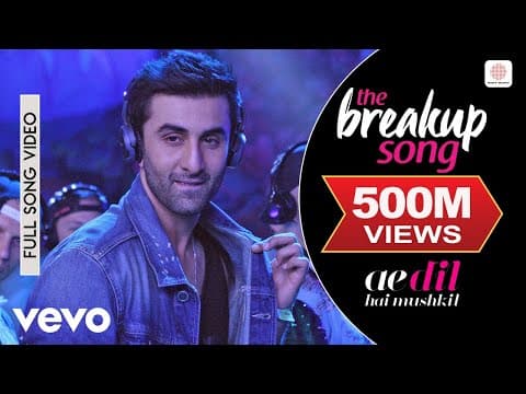 The Breakup Song Full - ADHM|Ranbir, Anushka|Arijit,Badshah,Jonita,Nakash|Pritam by SonyMusicIndia - Album Art