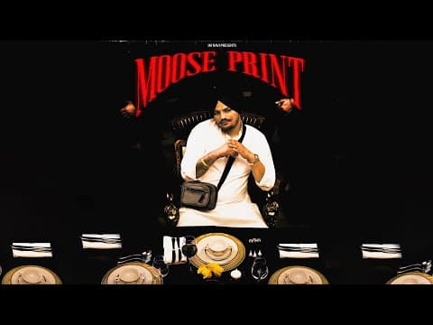 Moose Print - Sidhu Moosewala || New AI Song || New Punjabi Song 2025 by Im Ravi - Album Art