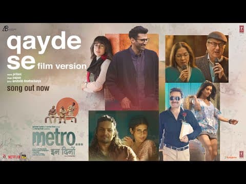 Metro…In Dino: Qayde Se - Film Version | Papon | Pritam | Amitabh Bhattacharya by T-Series - Album Art