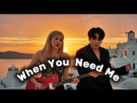 Rosé & Jungkook – When You Need Me by Neo - Album Art