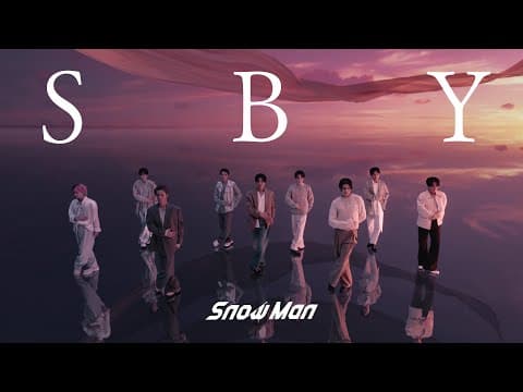 'SBY' by Snow Man - Album Art