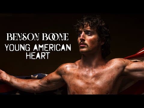 Young American Heart by Benson Boone - Album Art