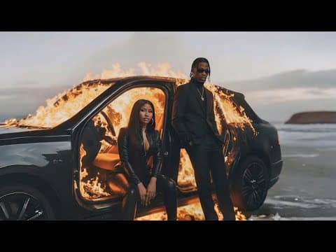 BLIND (Official Music Video 2025) | Dark Trap - R&B by Travis Scott x Nicki Minaj - Album Art