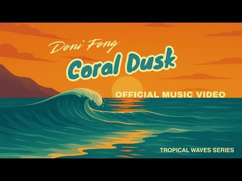 🌅 – Coral Dusk | Tropical House Chill Vibes 2025 by DONI FONG - Album Art