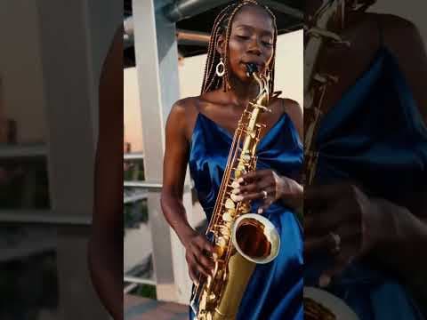 “Amapiano Meets Latin Reggaeton & Afro‑Cumbia Smooth Sax Chill Mix” by relaxing background music - Album Art