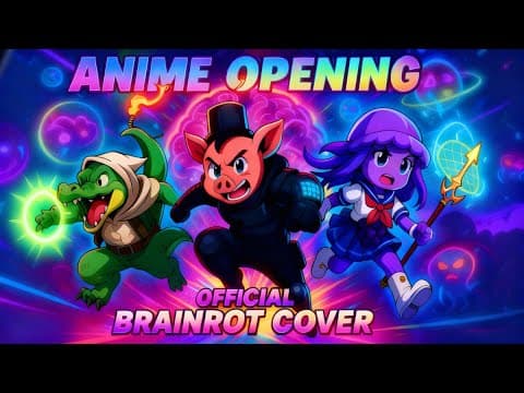 Brainrot Anime Opening | by Brainrot Spaghetti - Album Art