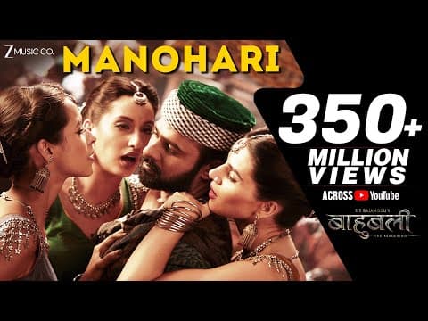 Manohari - Full | Baahubali - The Beginning | Prabhas & Rana | Divya Kumar | M M Kreem , Manoj by Zee Music Company - Album Art