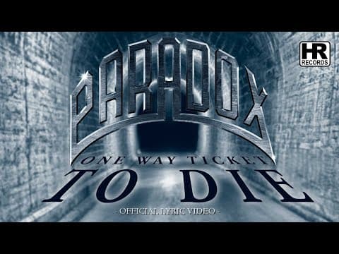 One Way Ticket To Die by Paradox - Album Art