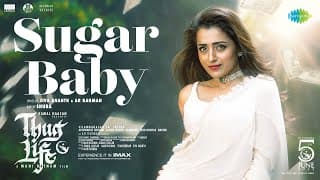 Sugar Baby - Lyrical | Thug Life | Kamal Haasan | Mani Ratnam | STR | Trisha | AR Rahman | RKFI | MT