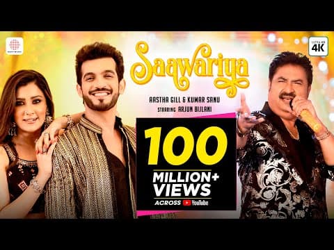Kumar Sanu & Aastha Gill: Saawariya | Arjun Bijlani | | Latest Dance Song 2021 by Sony Music India - Album Art