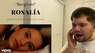ROSALÍA - Berghain feat. Björk & Yves Tumor - REACTION !! / REACCIÓN !!