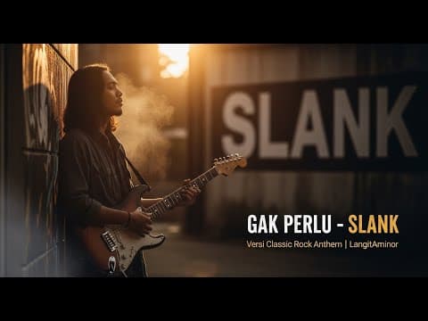GAK PERLU – Slank | Versi Classic Rock Anthem by by LangitAminor - Album Art