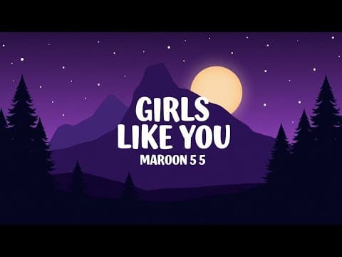 Maroon 5 (Lyrics) ft. Cardi B | Official Video | Romantic Pop Anthem by Girls Like You - Album Art