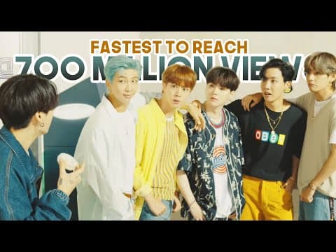 FASTEST KPOP GROUPS VIDEOS TO REACH 700 MILLION VIEWS by Soobunnie - Album Art