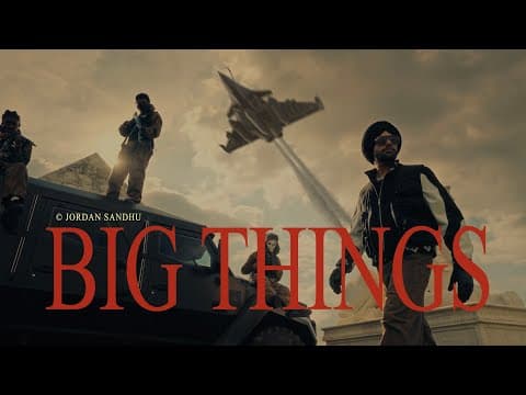 BIG THINGS | Gur Sidhu | Kaptaan | New Punjabi Songs 2025 by Jordan Sandhu - Album Art