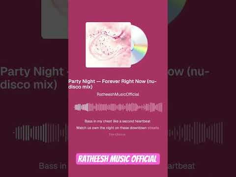 Get ready to groove with the for "Saturday Party Pop Dance Night Mix" by Ratheesh Music - Album Art