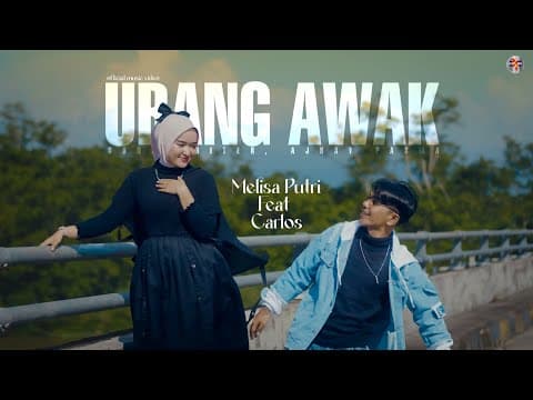 Carlos Feat Melisa Putri - Urang Awak by Ajhay Pasma Production - Album Art