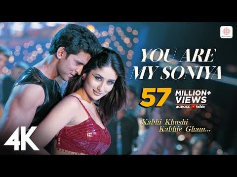 You Are My Soniya - K3G | Kareena Kapoor | Hrithik Roshan |@sonunigam | @alkayagnik3875 | 4K by Sony Music India - Album Art