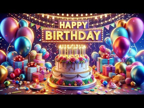 A Complete Birthday Party Song 🎂🎶 Full of Joy 💖 by Happy Birthday - Album Art