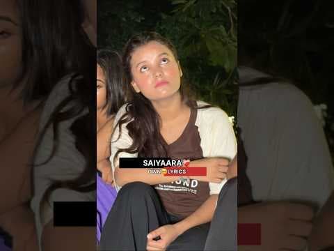 Saiyaara❤️🩹 | Own Lyrics🥺 | | #sad #emotional #broken #livesinging #youtubeshorts by haider ansari - Album Art