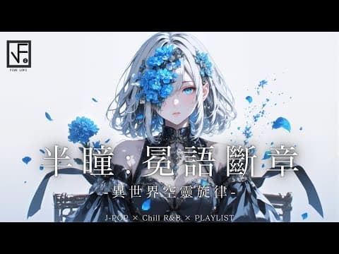 【半瞳 Vol.15】空靈系神曲👑一聽就上癮的神秘花語旋律|Chill R&B 精選|《半瞳:冕語斷章 / HAN-DOU: Fractured Petals of the Crown》 by Five Lofi - Album Art