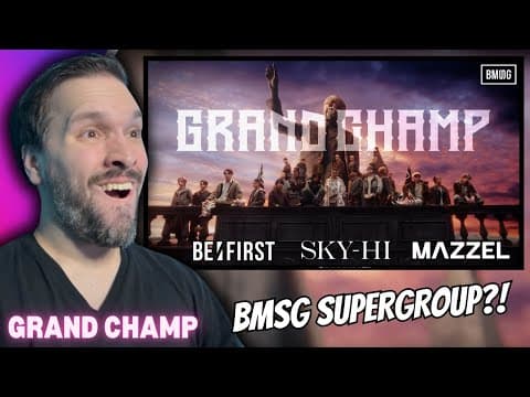 NEW J-POP FAN Reacts To BMSG ALLSTARS / GRAND CHAMP - by TYLR Reacts - Album Art