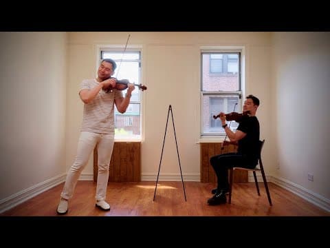 Die With A Smile - Violin & Piano Cover | by Danny and Jake - Album Art
