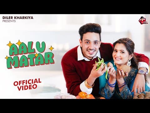 Aalu Matar | Anjali Raghav | New Haryanvi Song 2025 by Diler Kharkiya - Album Art