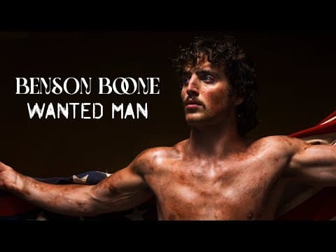 Wanted Man by Benson Boone - Album Art