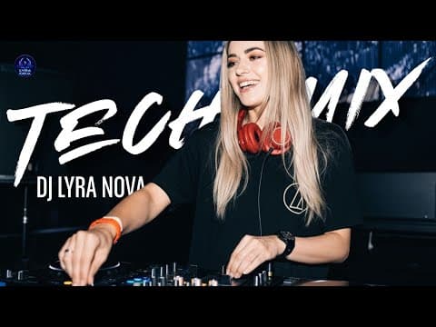 FEEL THE RUSH | Techno Mix 2025 by DJ Lyra Nova - Album Art