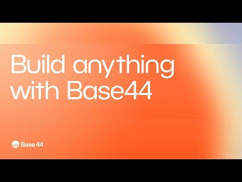Bring Your Ideas to Life with by Base44 - Album Art