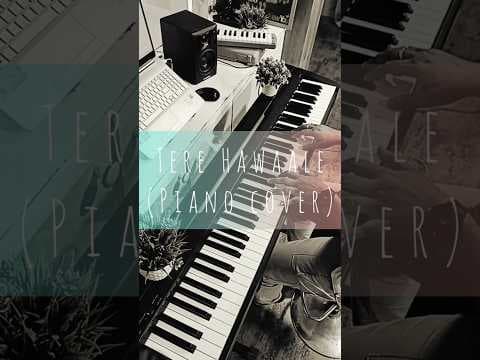 Tere Hawaale | Piano Cover #shorts by Jay Chadokhiya - Album Art