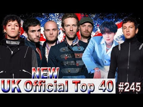 UK Top 40 Singles Chart 20 June 2025 № 245 by DSC Top music charts - Album Art