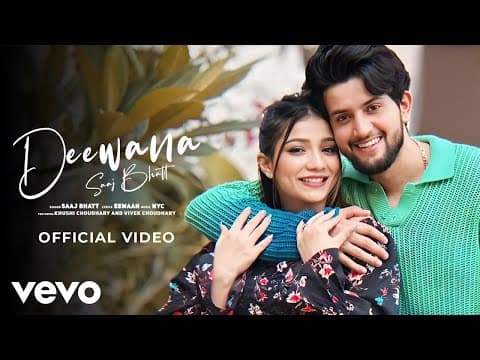 Saaj Bhatt - Deewana Khushi Choudhary, Vivek Choudhary | Punjabi Love Song by UMusicIndia - Album Art