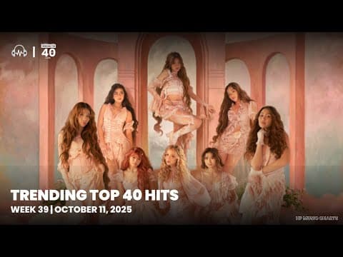 Trending Top 40 Hits - October 11, 2025 | Week 39 by HP Music Charts - Album Art