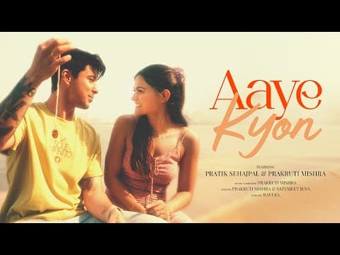 Aaye Kyon , Satyajeet Jena, Ravi Ra| Pratik Sehajpal |Indiea Records by Prakruti Mishra - Album Art
