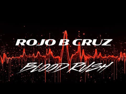 One Bite Before Dawn: BLOOD RUSH by Rojo B Cruz - Album Art