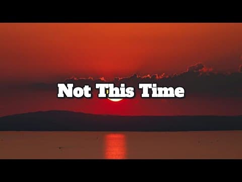 Official Lyric Video - Classic Song 2025 - R&B Hits - Classic Music 2025 by Not This Time - Album Art