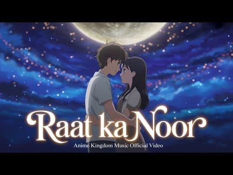Raat Ka Noor 💫 | Hindi Lo-fi Anime Edit | | AKM Original by Anime kingdom Music - Album Art