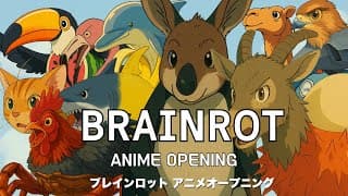 BRAINROT: ANIMAL ANIME OPENING |