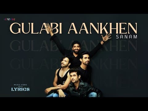 Gulabi Aankhen - Sanam Puri | Romantic Song by Universal Music India - Album Art