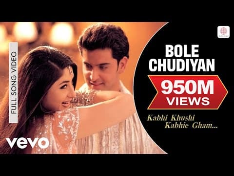 Bole Chudiyan Full - K3G | Amitabh, Shah Rukh, Kajol, Kareena, Hrithik | Udit Narayan by SonyMusicIndia - Album Art