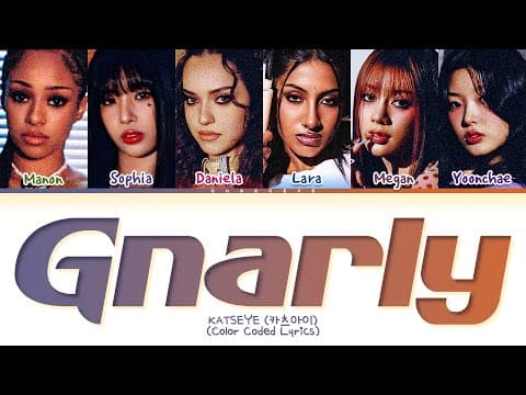 KATSEYE Gnarly Lyrics by Chaereve - Album Art