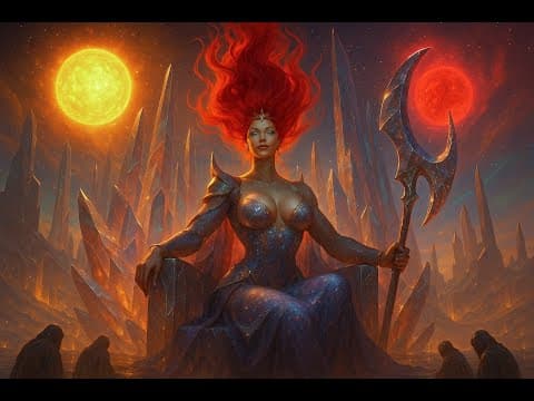 Queen of Antares | Epic Fantasy EDM Trance by MyBrightestSide Music - Album Art
