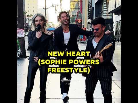 New Heart Freestyle Feat. @sophiep0wers by Crash Adams - Album Art