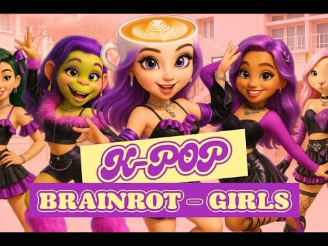 BRAINROT GIRLS K POP Ballerina Cappuccina by NextPlay Brainrot - Album Art