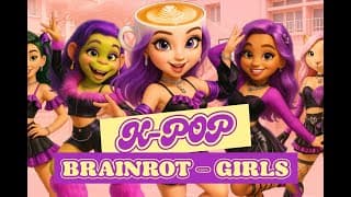 BRAINROT GIRLS K POP Ballerina Cappuccina