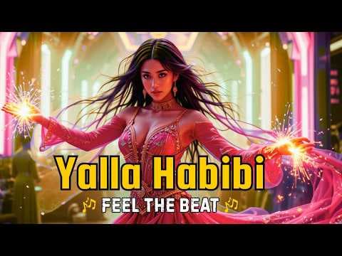 Yalla Habibi | Arabic-English Party Anthem 2025 🌟🎶 by Robin Agarwal - Album Art