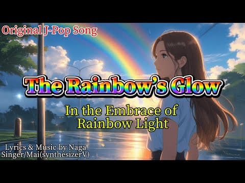 The Rainbow's Glow– J-Pop Original Song | by Naga - Album Art